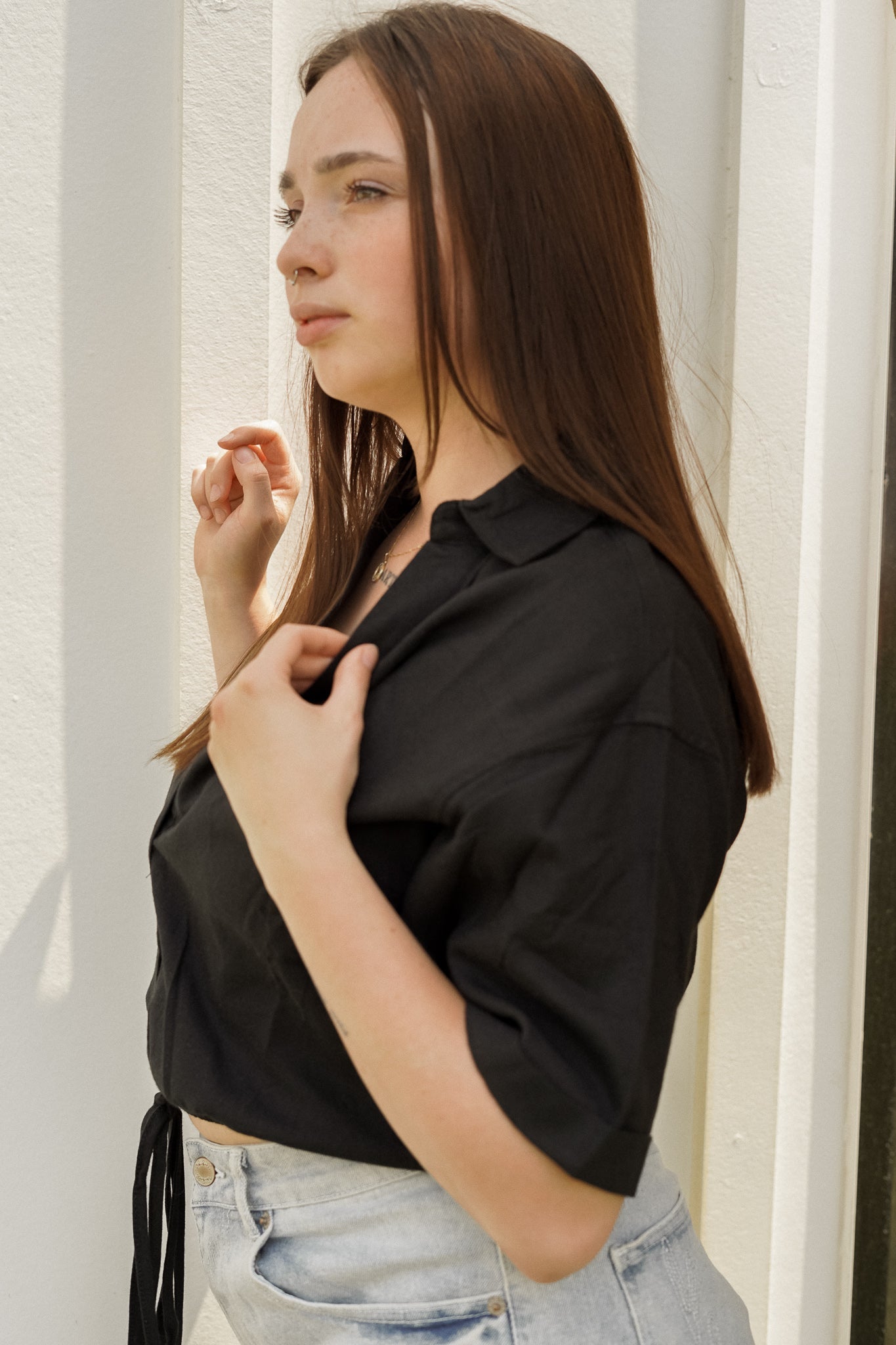 Chemise popsicle noir