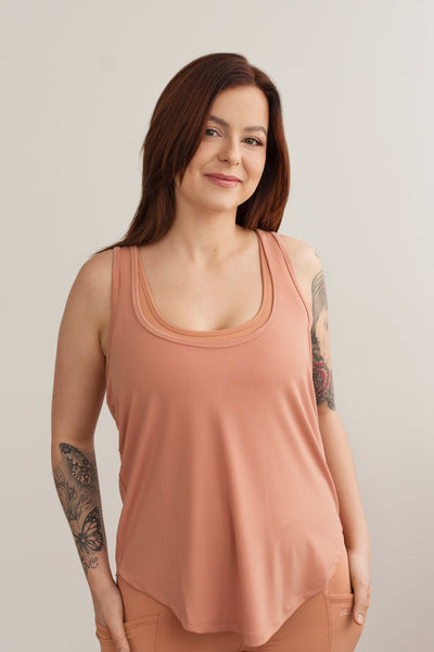 Camisole Claudianne - Pêche